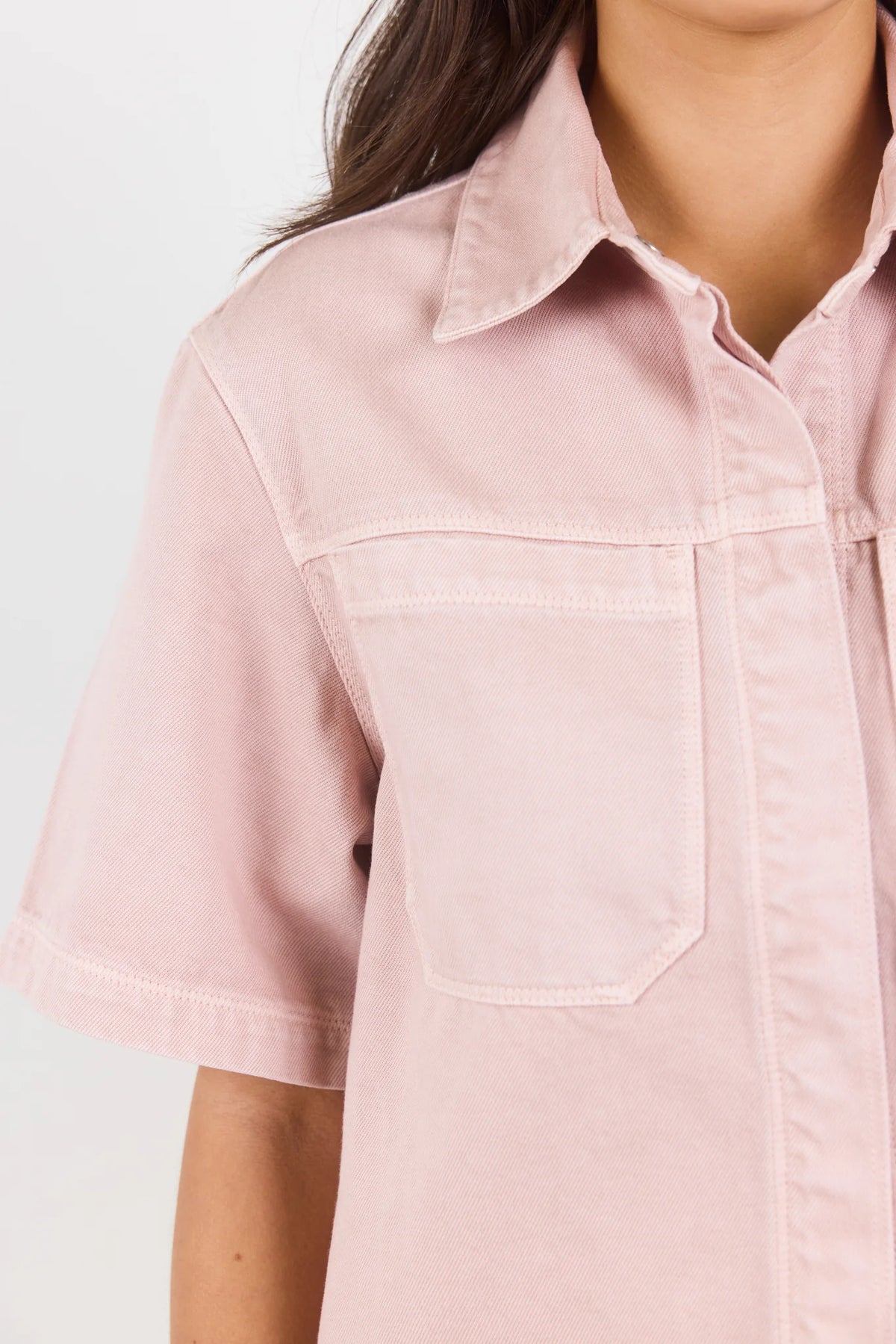 Crucial Short Sleeve Shacket