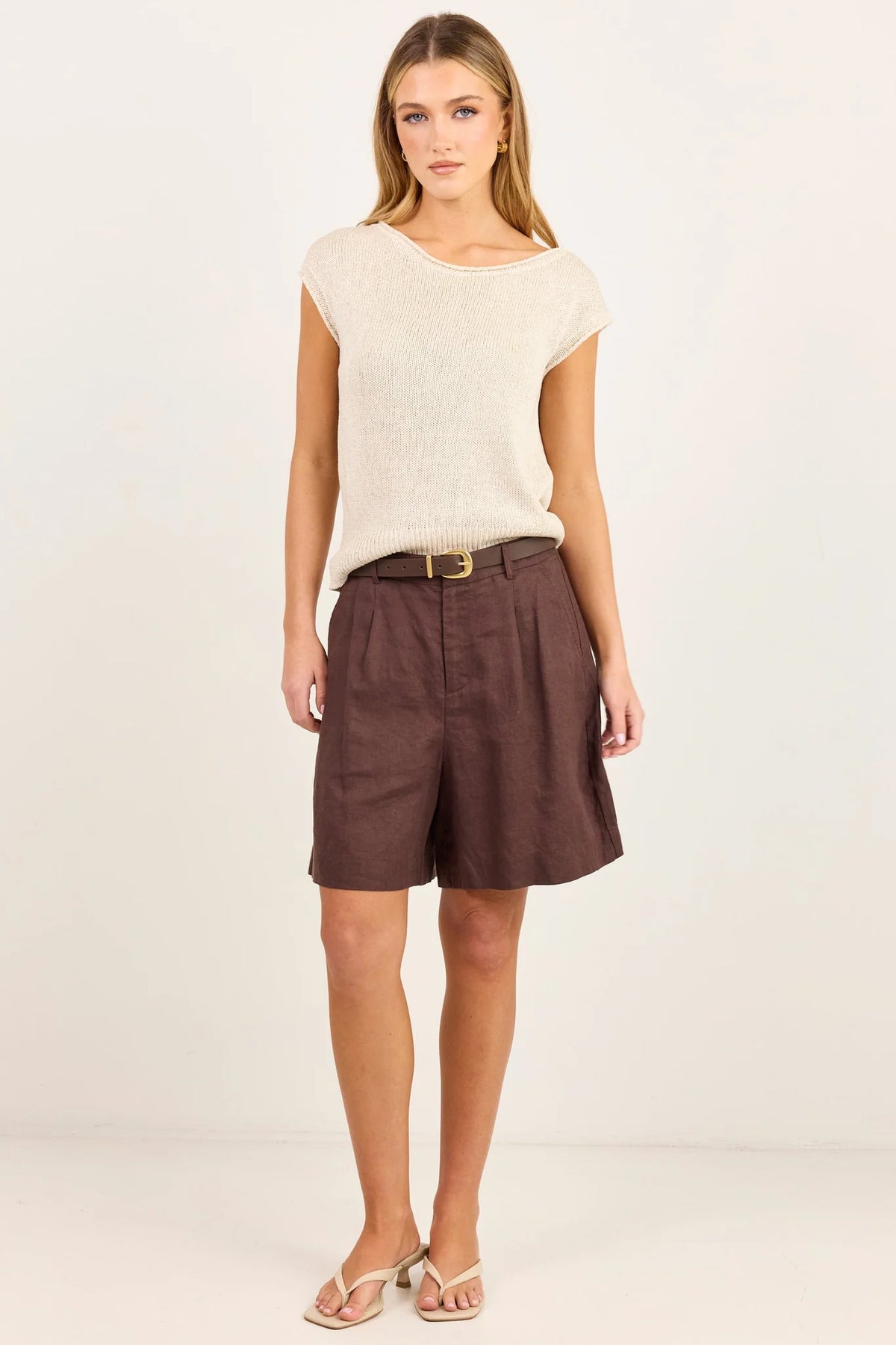 Cultivate Off Shoulder Sleeveless Top