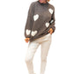 Cuore Knit Heart Motif
