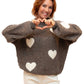 Cuore Knit Heart Motif