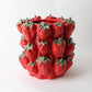 Ceramic Strawberry Vessel