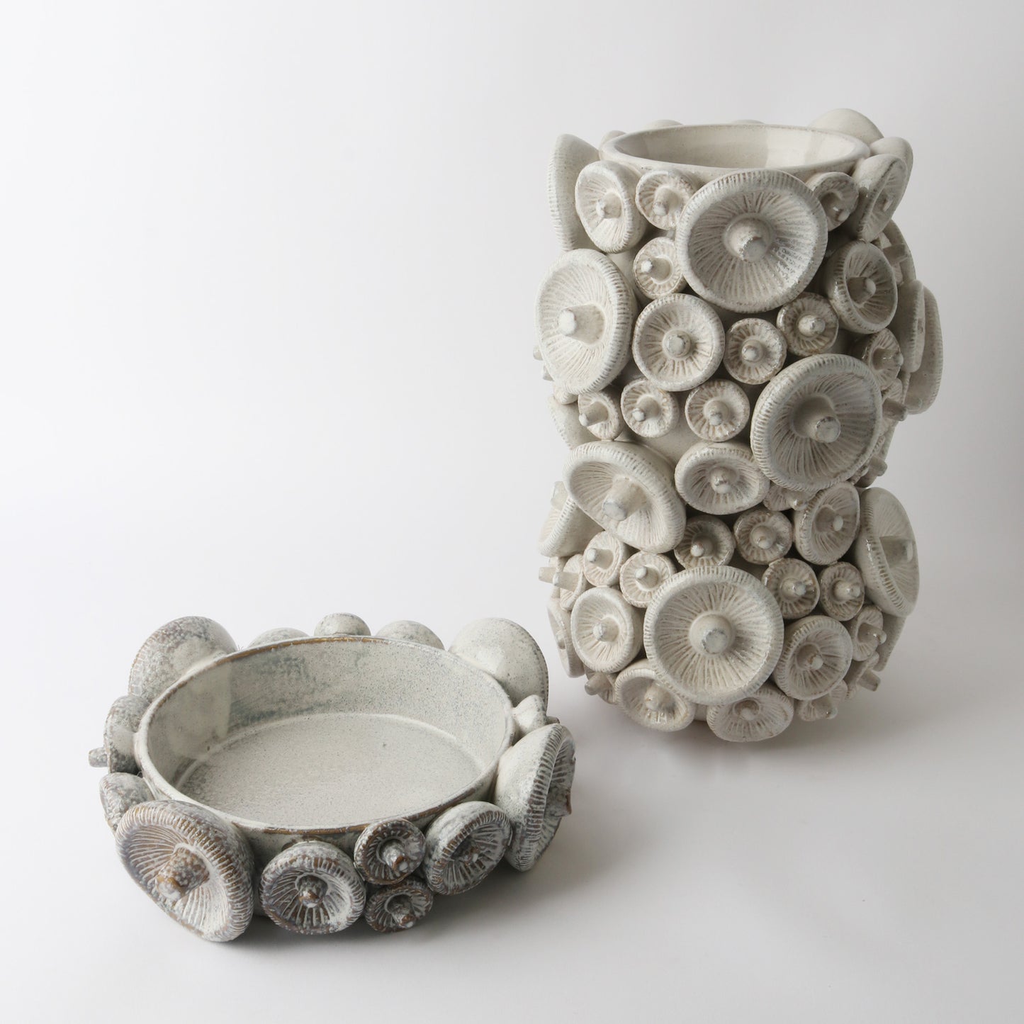 Ceramic Mushroom Vessel