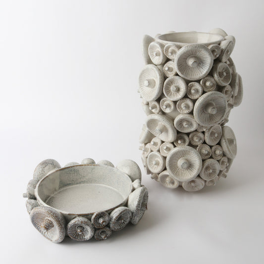 Ceramic Mushroom Vessel