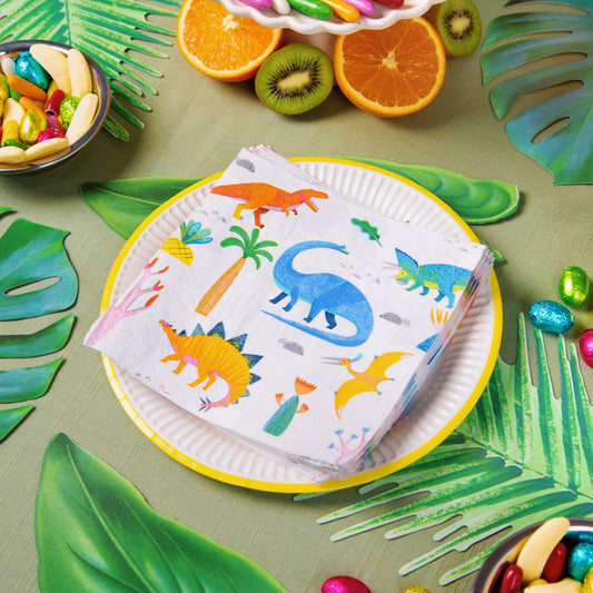 Party Dinosaur Napkin