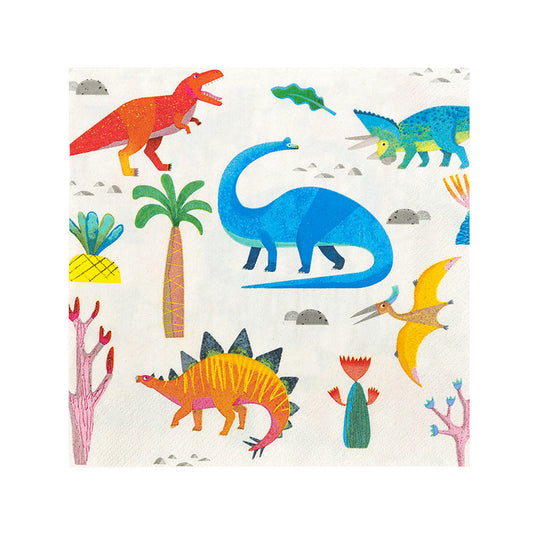 Party Dinosaur Napkin