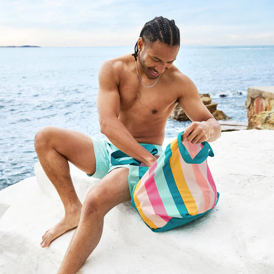 Dock & Bay Beach Tote Bag - Coastal Candy