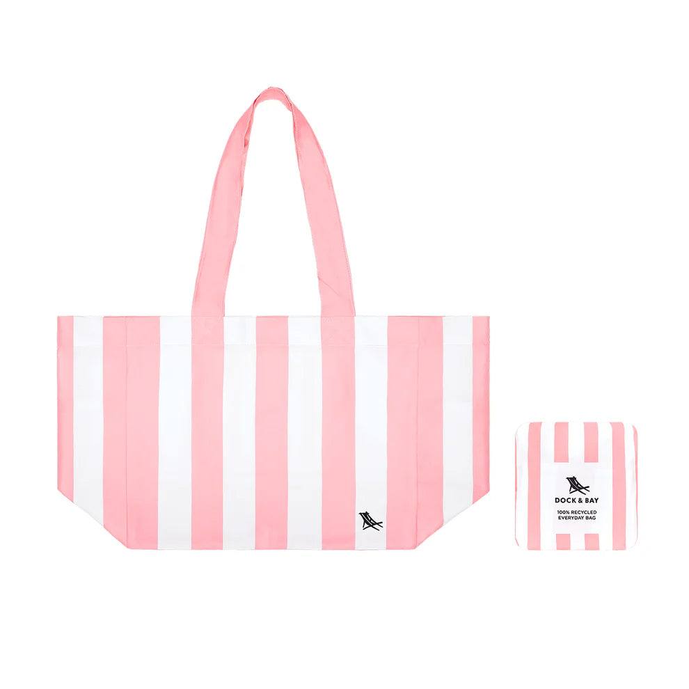 Dock & Bay Beach Tote Bag - Malibu Pink