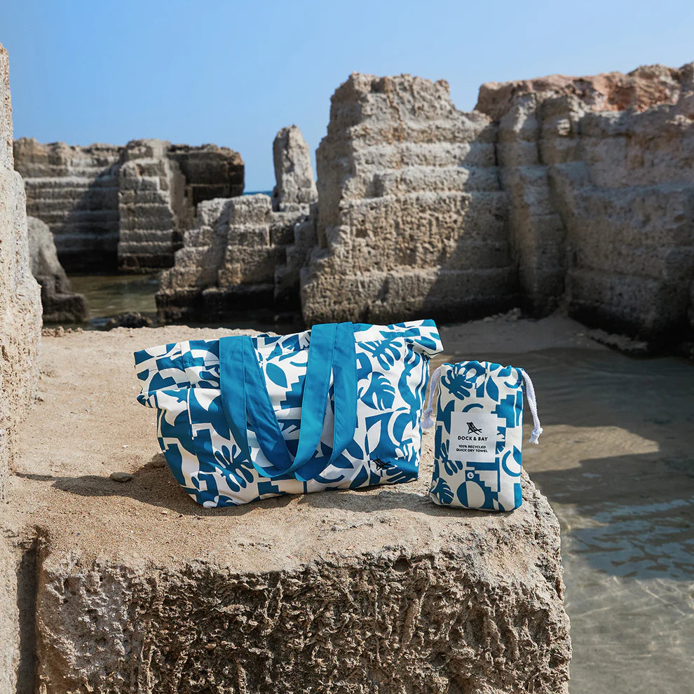 Dock & Bay Beach Tote Bag - Marine Dream