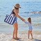 Dock & Bay Beach Tote Bag - Whitsunday Blue