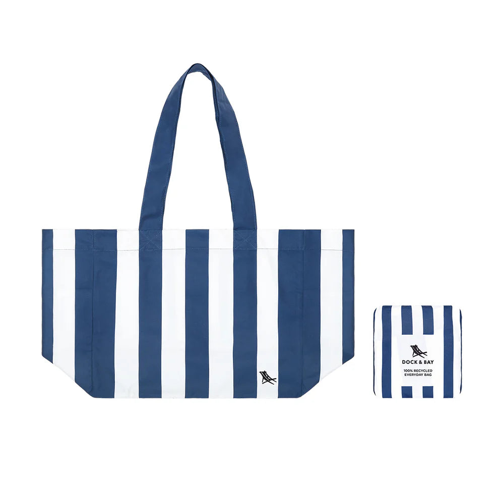 Dock & Bay Beach Tote Bag - Whitsunday Blue