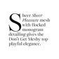 DON'T GET MESHY TOP - BLACK