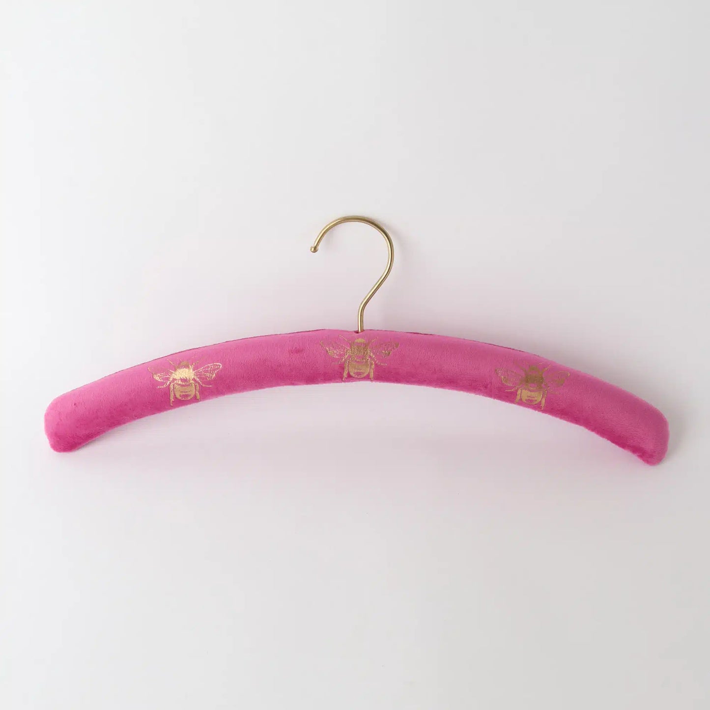 Velvet Bee Coat Hanger S/2