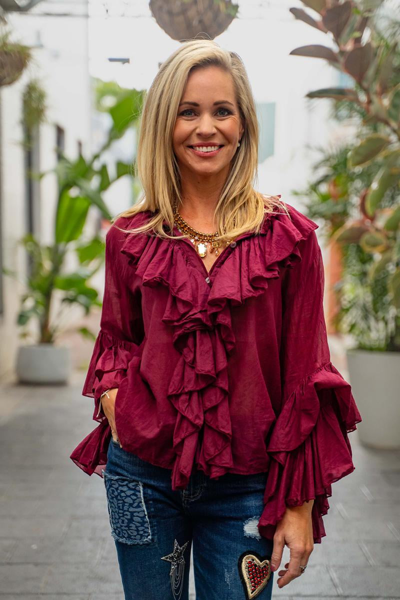 Moselle Frill Top