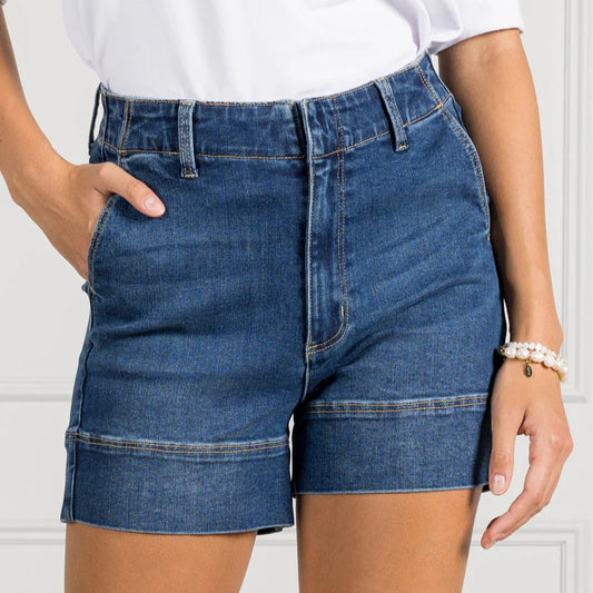 Daisy Denim Short