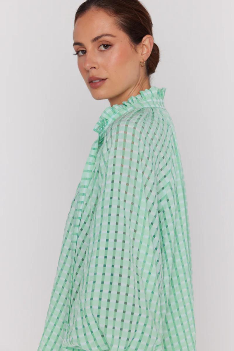 Danill Chequer Blouse