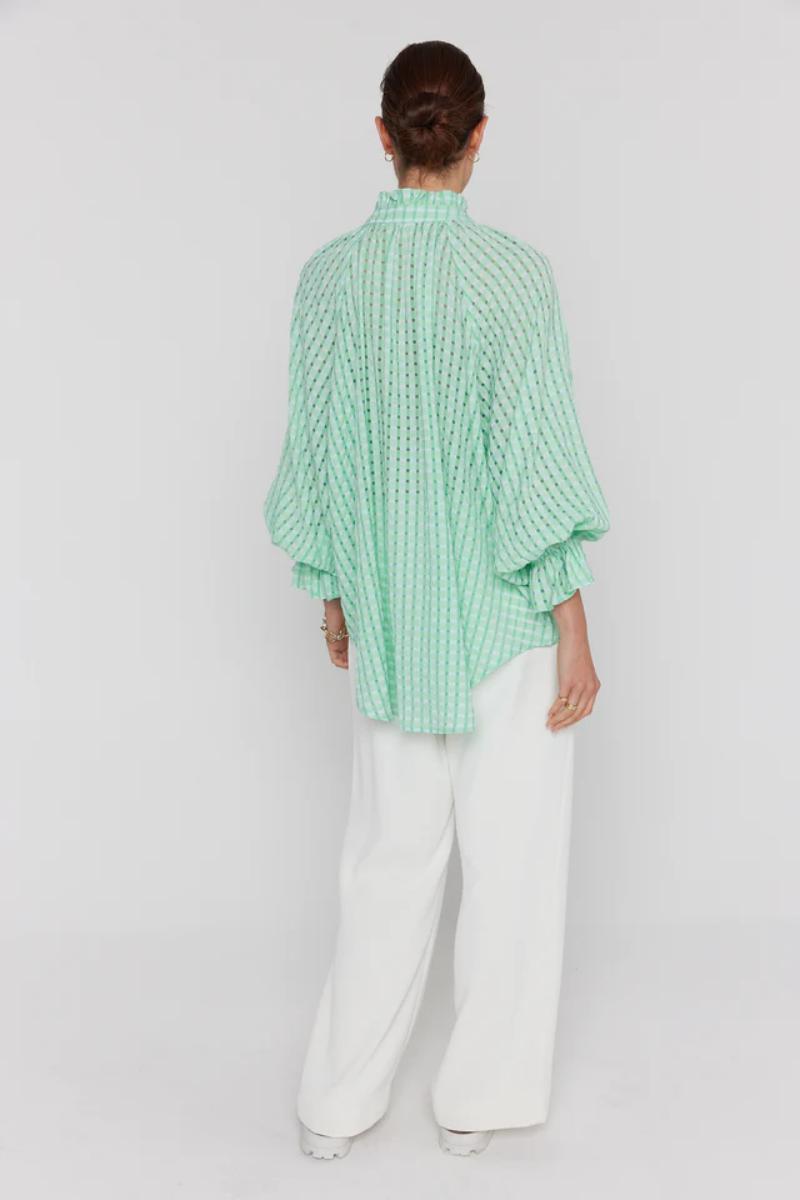 Danill Chequer Blouse