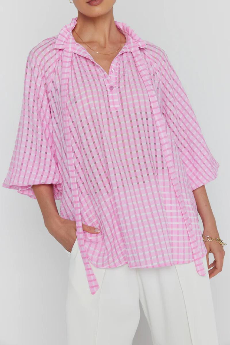 Danill Chequer Blouse