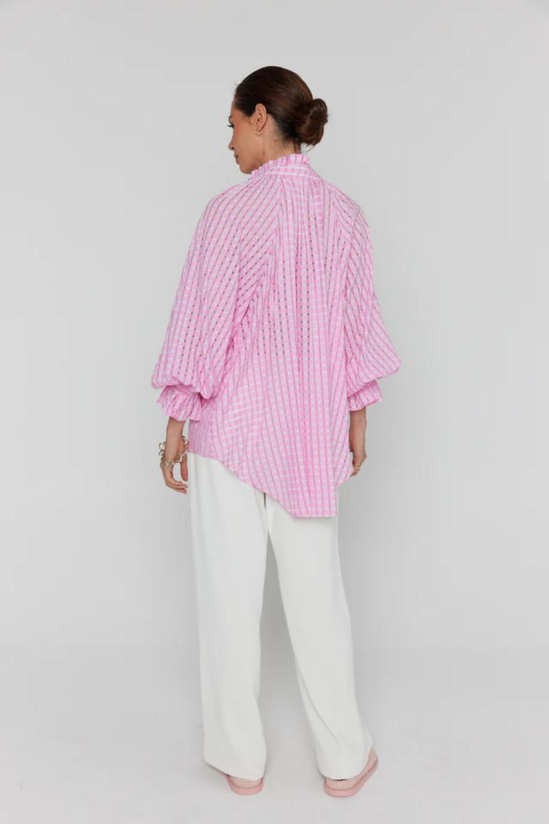 Danill Chequer Blouse