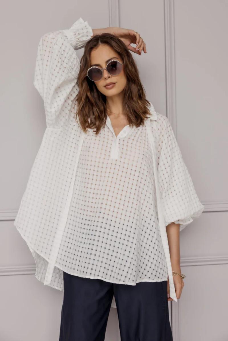 Danill Chequer Blouse