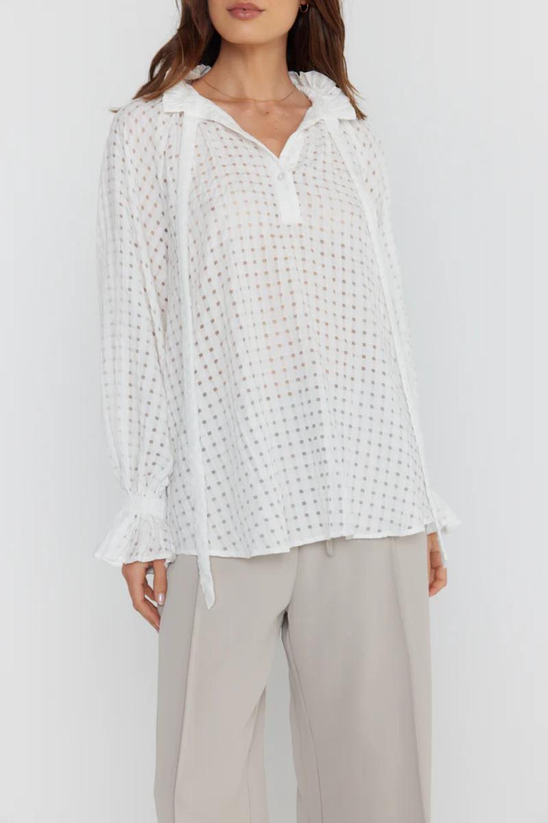 Danill Chequer Blouse