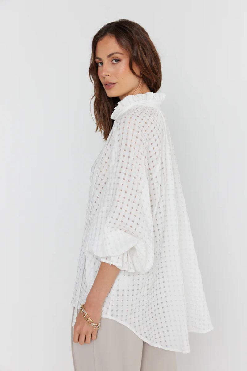 Danill Chequer Blouse