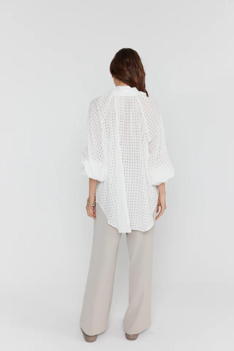 Danill Chequer Blouse