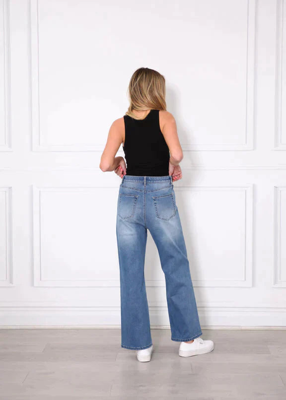 Demi Wide Leg Jean