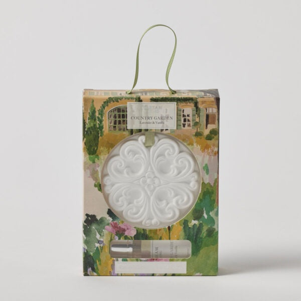 Country Garden Scented Ceramic Disc