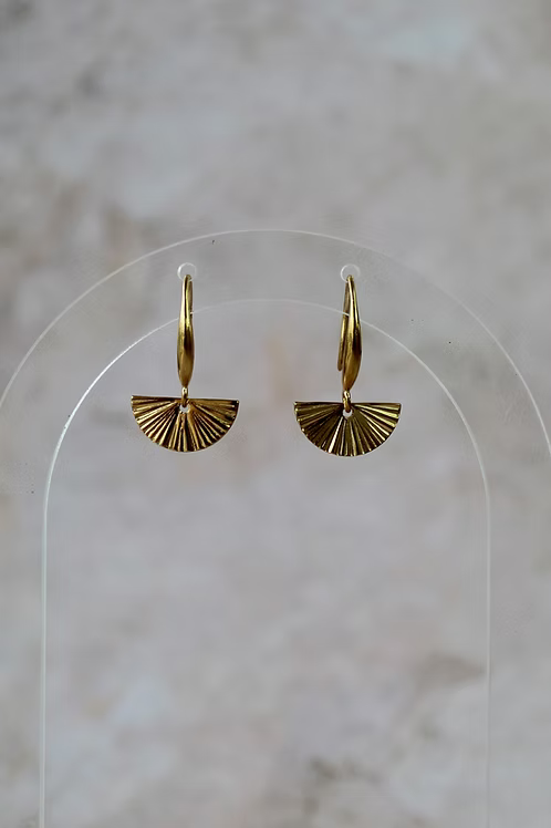 Fan Earrings