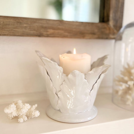 Leaf Candle Holder