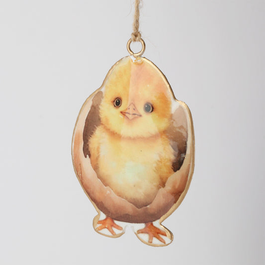 Easter Vintage Cracked Egg Chick