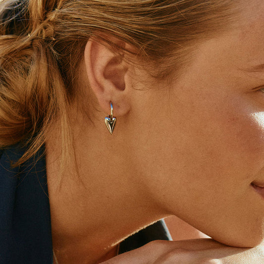 Amore Hoops - Silver