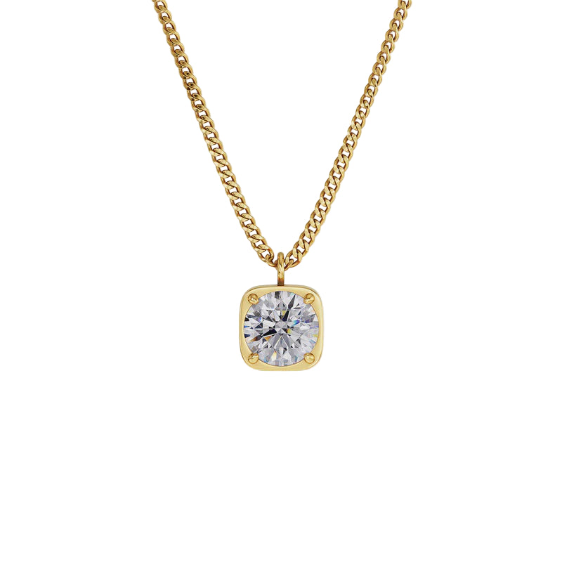Gemma Necklace - Gold