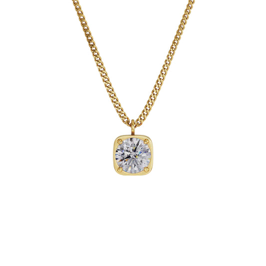Gemma Necklace - Gold