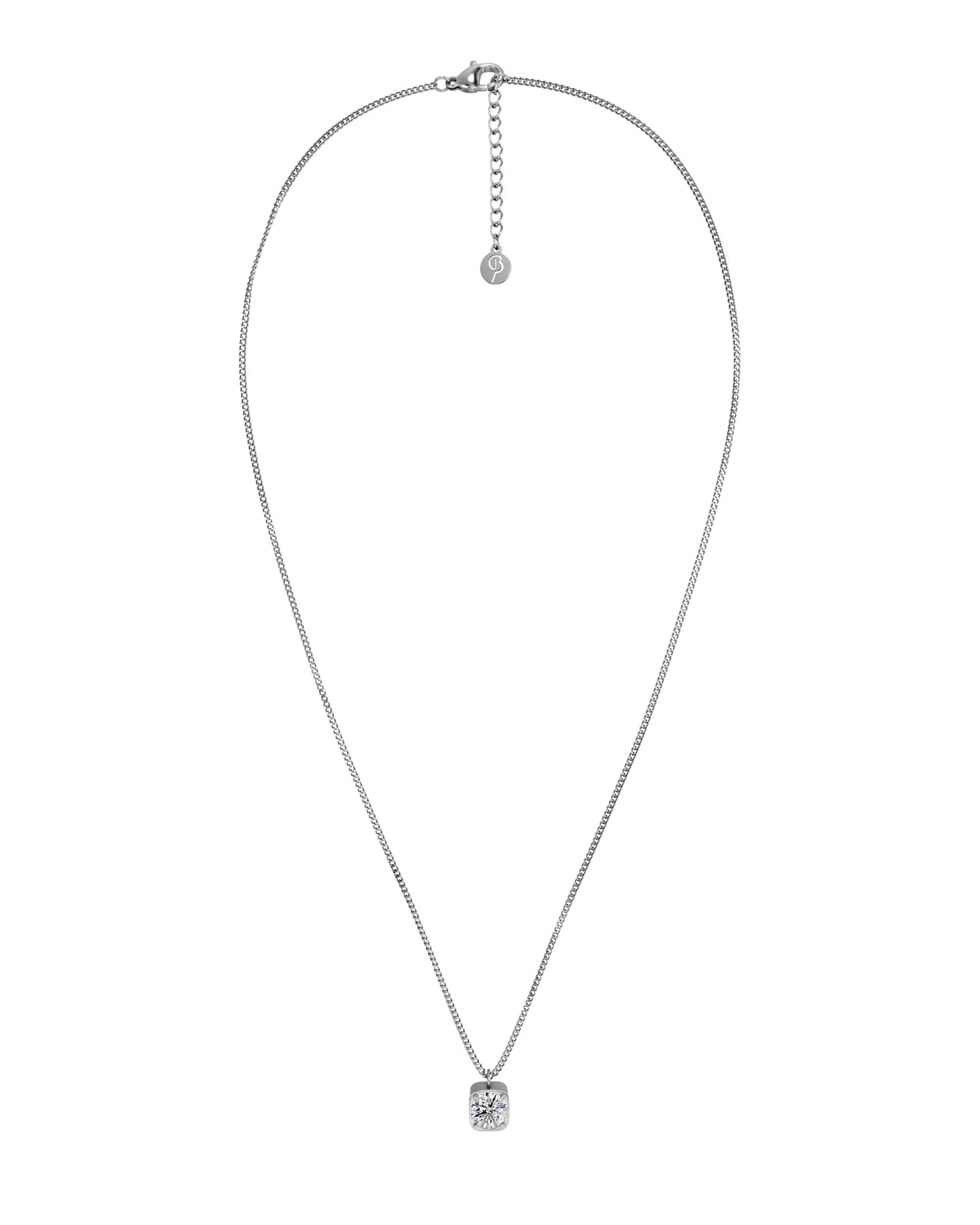 Gemma Necklace - Steel