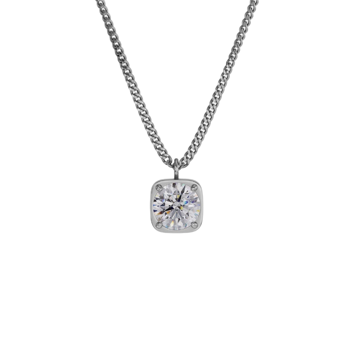 Gemma Necklace - Steel