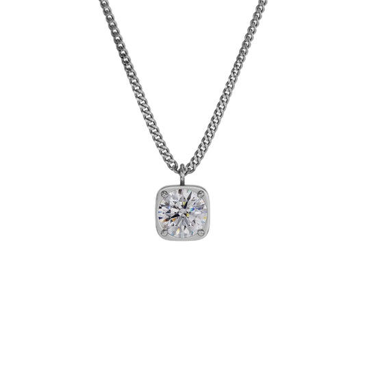Gemma Necklace - Steel