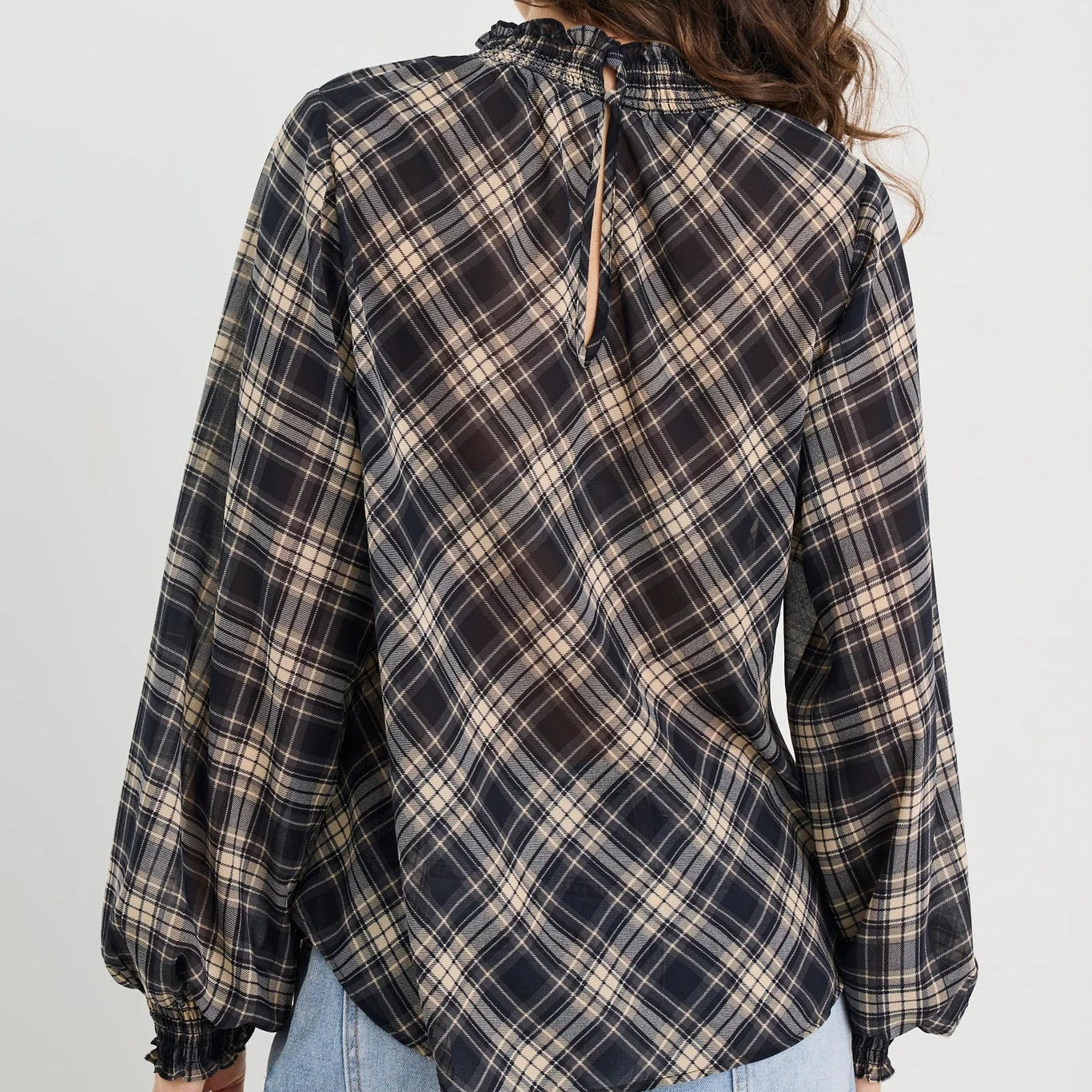 Embrace Chiffon LS Top