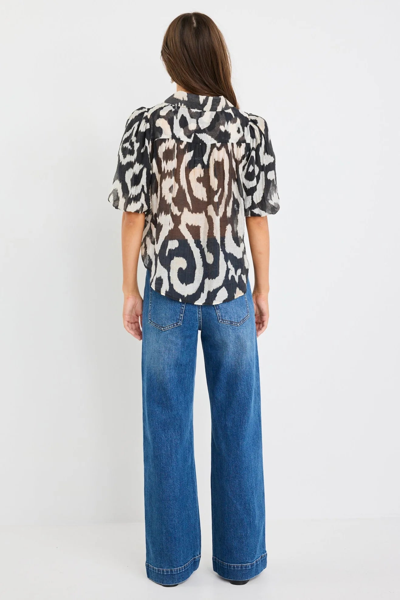 Exemption Black Zebra Shirt