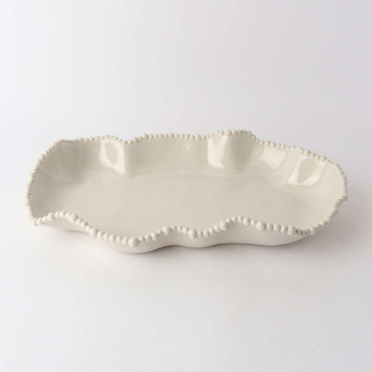 Melamine Pearl Serving Dish