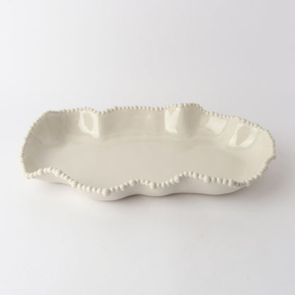 Melamine Pearl Serving Dish