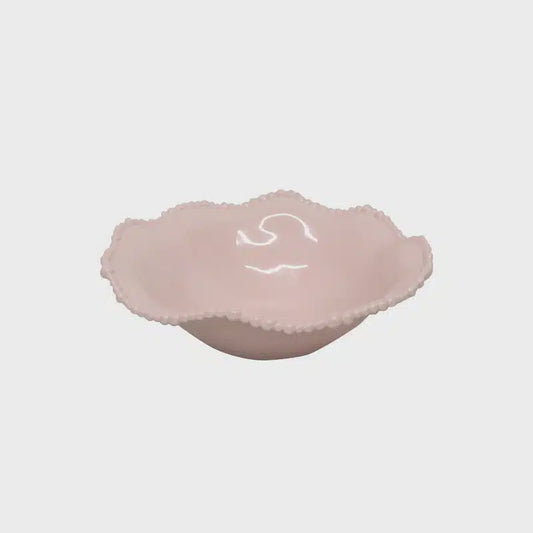 Melamine Pearl Bowl 28cm - French Pink