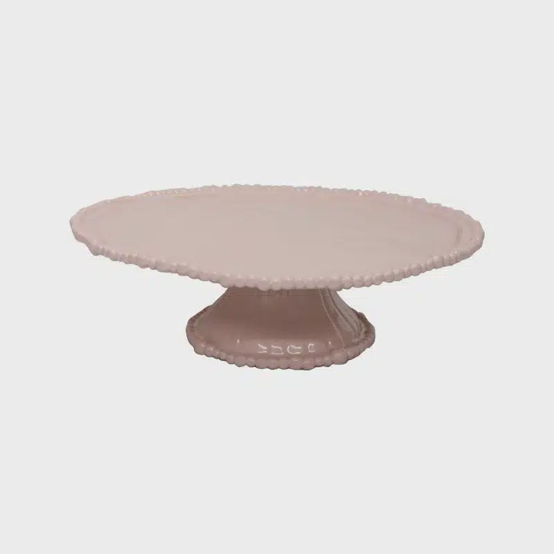 Melamine Pearl Cake Stand - French Pink