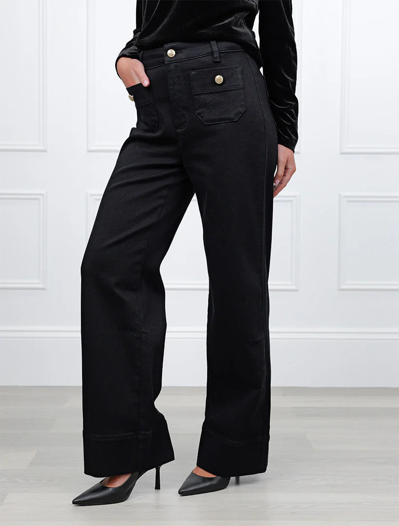 Farrah Denim Jean - Black