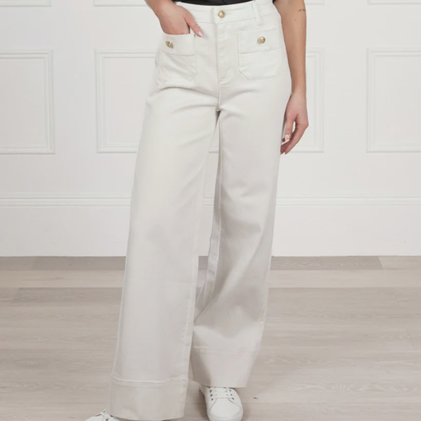 Farrah Denim Jean - White