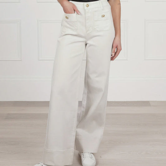 Farrah Denim Jean - White