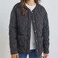 Frankly Boxy Snap Front Puffer Jacket