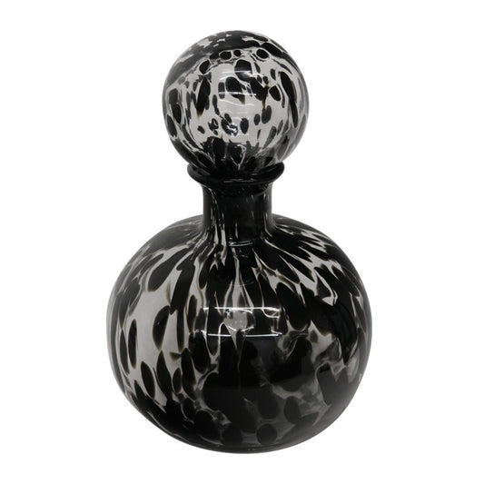 Glass Decanter Black