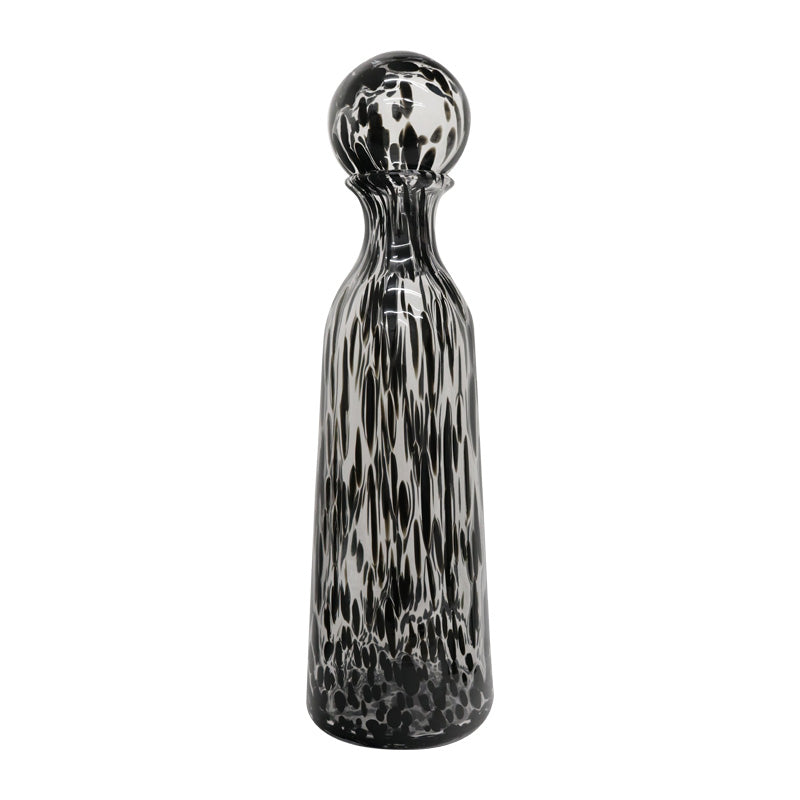 Glass Decanter Black