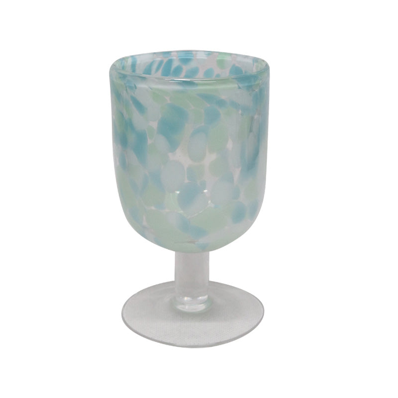 Glass Multi Colour Wine Glass